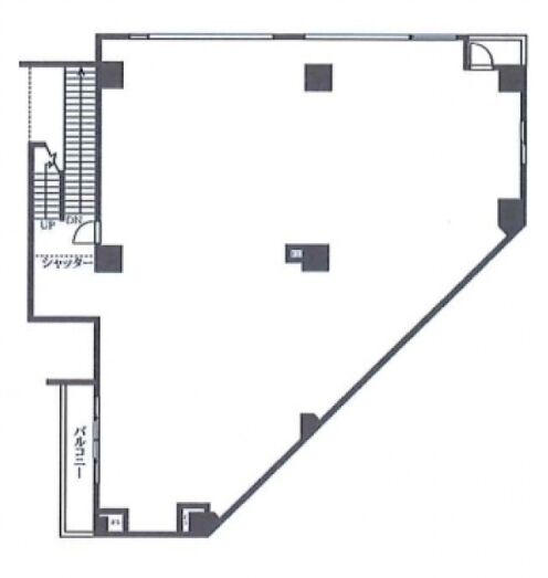 Fierte髙波（フェルテ高波） 2階 平面図