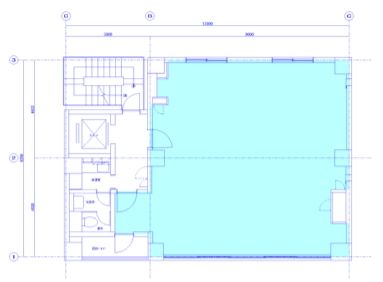 巴町アネックス 9階 平面図