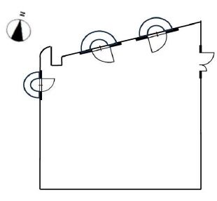 サンライン第14ビル 7階A 平面図