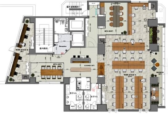 Arbor Yotsuya（アーバー四谷） 4階 平面図