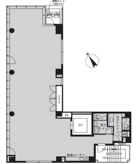 西新橋PR-EX 6階 平面図