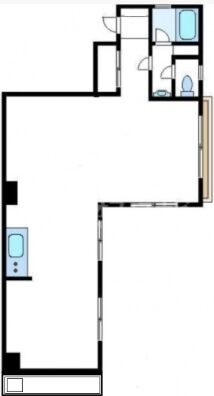 第三長門ビル 8階803 平面図