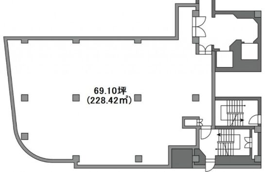 クリスタルコート88 5階 平面図