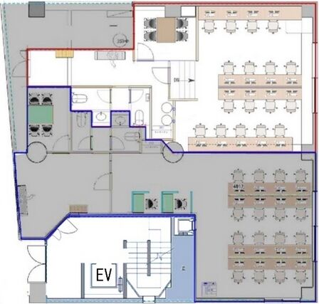 M.BALANCE+ IKEBUKURO SOUTH(旧:ジョリマリエビル) 1階102 平面図