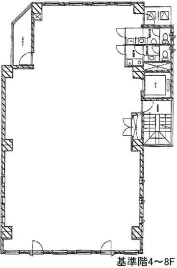 第25SYビル 5階 平面図