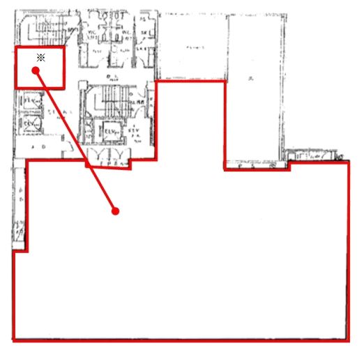 NF本郷ビル 1階～8階 平面図