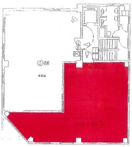 近代グループBLD.15号館（THE KINDAI 15 SHINJUKU） 6階A 平面図