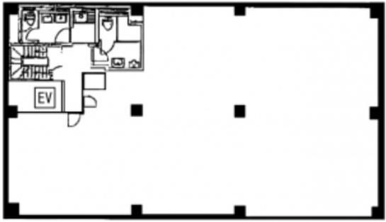 土志田ビルヂング 7階 平面図