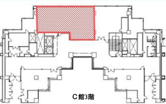 大森ベルポートC館 3階 平面図