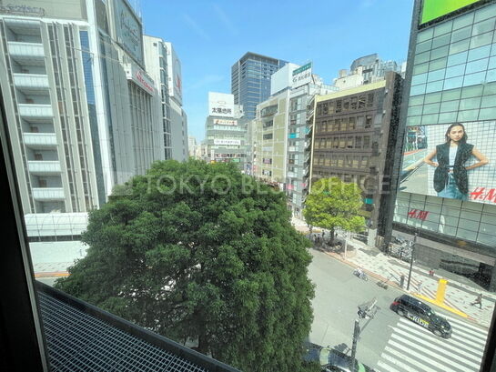 4階②(北西側 旧 東急本店側)眺望