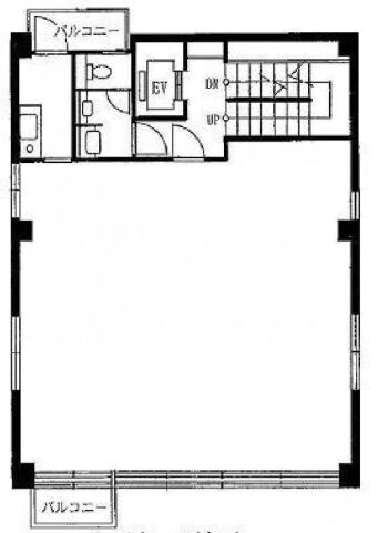 NSビル（渋谷区） 6階 平面図