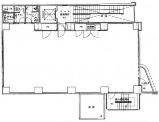 三田東宝 2階 平面図