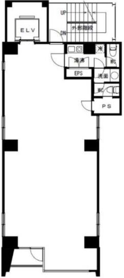 翔和須田町ビル 5階 平面図