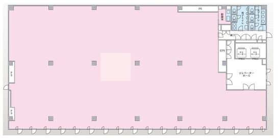 ビサイド木場ビル（BESIDE KIBA） 4階 平面図