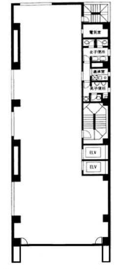 SDI五反田ビル 3階 平面図