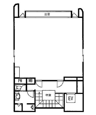 須賀ビル（四谷） 6階 平面図