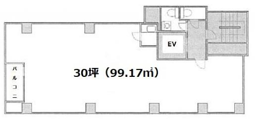 アークビルディング（ARC BUILDING） 9階 平面図