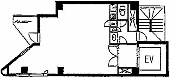 新都心ビル（千代田区） 9階 平面図