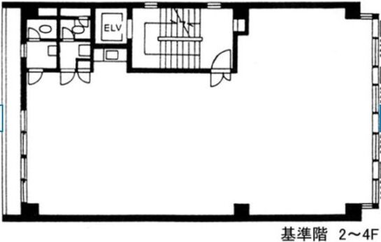 セイキ第2ビル 3階 平面図