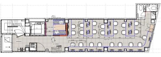 ReRaiMa渋谷道玄坂ビル 10階 平面図