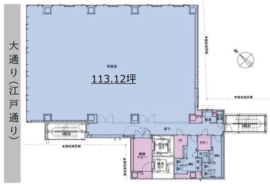 Daiwa日本橋馬喰町Ⅱ（旧：S-GATE FIT 日本橋馬喰町） 11階 平面図