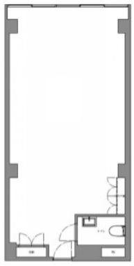 ホワイト銀座ビル 3階 平面図