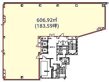 湯島台ビル 3階 平面図