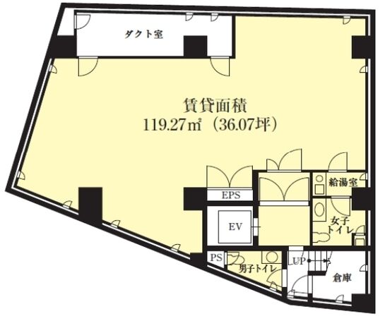 VORT本郷 地下1階 平面図