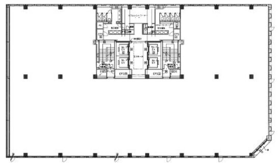 イーストネットビルディングⅠ期 7階 平面図