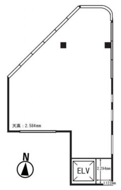大こく屋第2ビル 6階 平面図