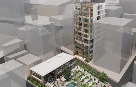 北谷公園とSHIBUYA WayP