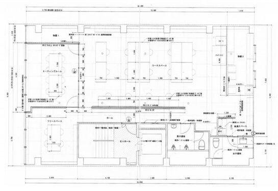 荒木ビル 2階 平面図