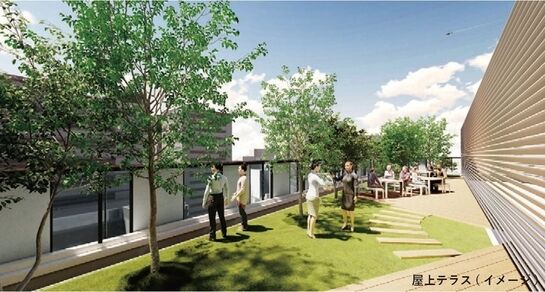 ※屋上テラスイメージ