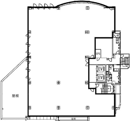 NRビル 3階 平面図