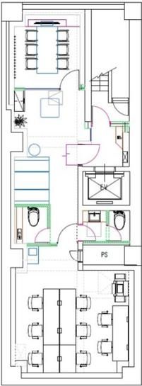 神保町センタービル 地下1階 平面図