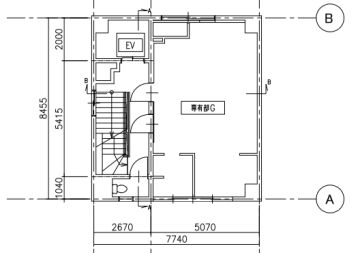 The PLACE 銀座 5階 平面図