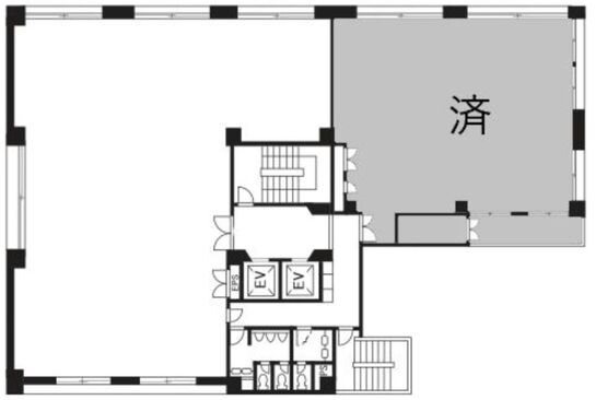 村田ビルディング 3階A 平面図