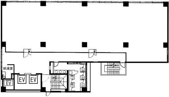 文芸社新宿御苑ビル 6階 平面図