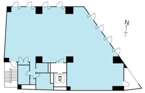 第3西青山ビル 5階 平面図
