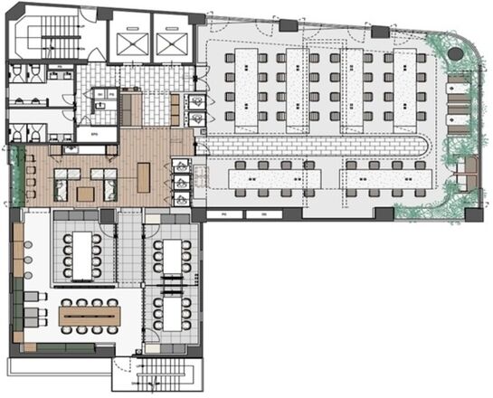 グランファースト芝大門(旧:ラウンドクロス芝大門) 7階 平面図