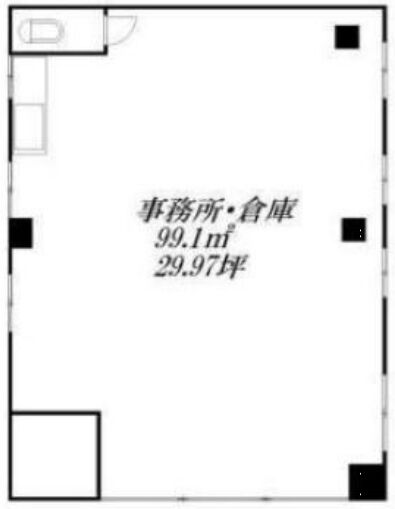 金岡マンション 1階 平面図