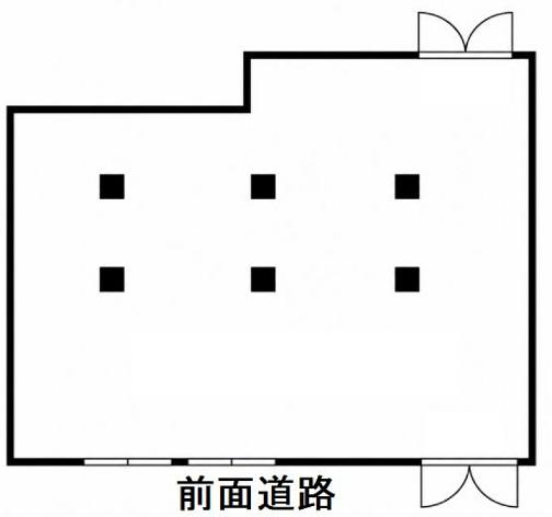 第二長谷川ビル 1階 平面図