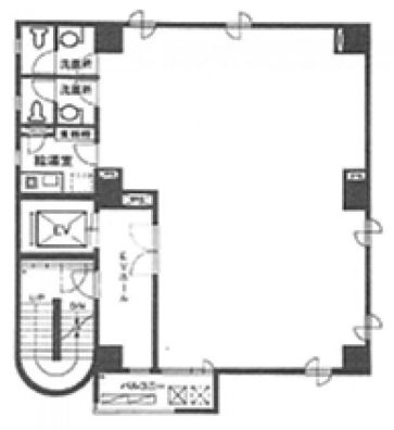 両国STビル 7階 平面図