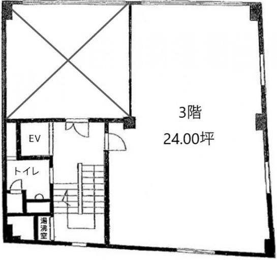 九段ビル 3階 平面図