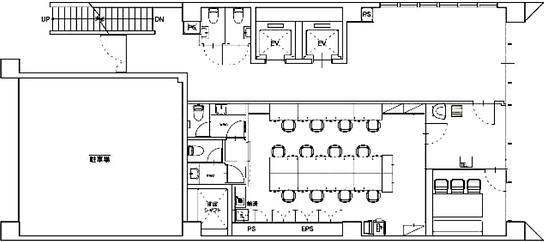 北大手町スクエア 1階 平面図