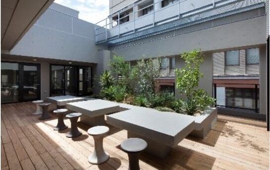 テナント様専用屋上テラス