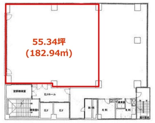 エキニア池袋 4階 平面図
