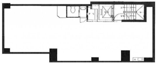 林ビル(日本橋馬喰町) 5階 平面図