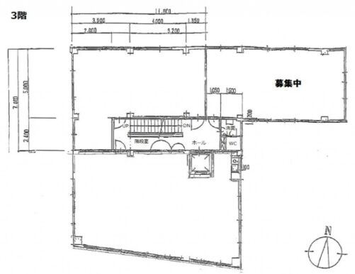 半蔵門ウッドフィールド 3階 平面図