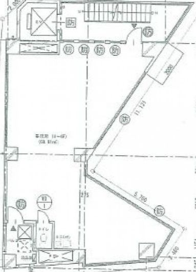 目白スクエアビル 4階 平面図